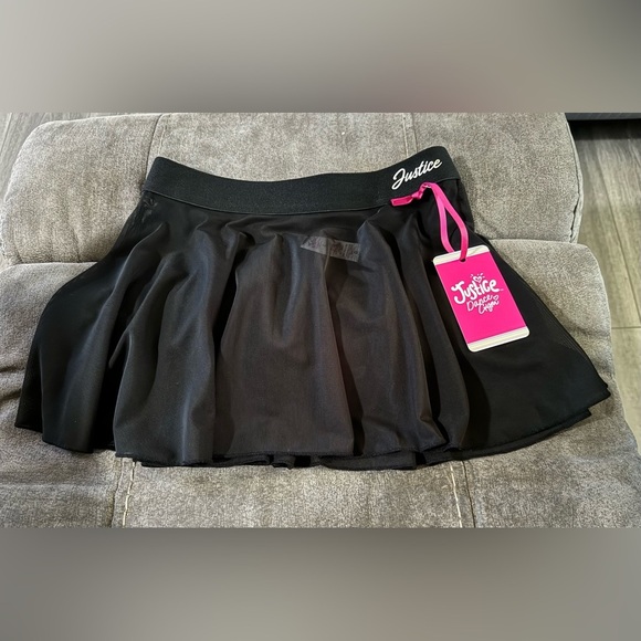 Justice Girls Lighweight Soft Black
Ballet Dance Skirt, - Picture 4 of 5